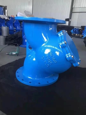 DN100 Gang dẻo Y Bộ lọc mặt bích kết thúc bằng thép không gỉ QT400 Pn16