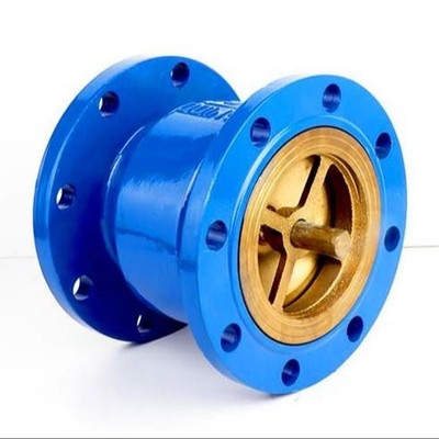 Ggg40 Van kiểm tra bộ giảm âm dọc PN16 DN100 Mặt bích không quay trở lại Loại van