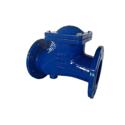 H44X-16Q Van một chiều bằng gang đúc Nodular Van một chiều cao su DN50
