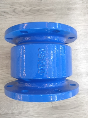 Bộ giảm âm QT450 Loại mặt bích Van không hồi lưu Silencing nước thải PN10 PN16 Sắt