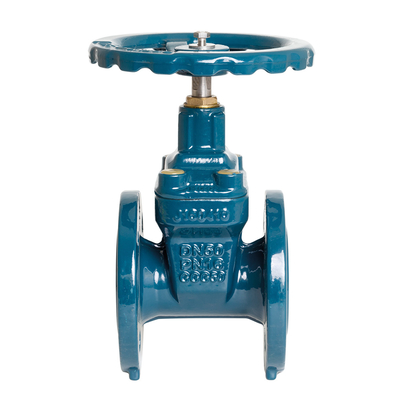 Van cổng gang DN100 chống mài mòn Van cổng nước tay quay GGG50