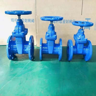 Ggg50 100mm 4inch Gang mềm Con dấu cao su Ghế cổng Van nhiệt độ thấp