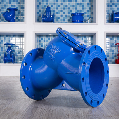 Bộ lọc Ggg50 Gang dẻo Y Bộ lọc Mặt bích Loại PN16 Tiêu chuẩn Đức