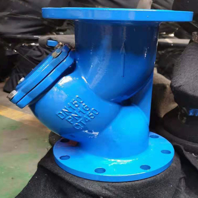 Đúc Gang dẻo Y Bộ lọc không gỉ DN200 Rổ loại Y Bộ lọc nước