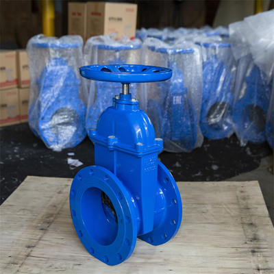 Van cổng đàn hồi bằng sắt dẻo dai Van cổng tiêu chuẩn Đức GGG40 Dn200
