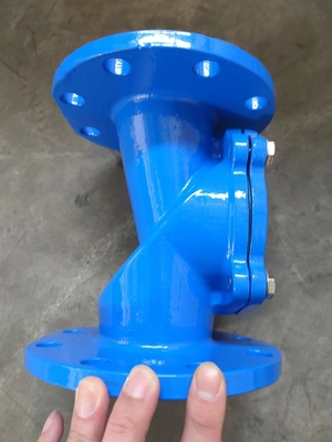 PN10 PN16 Van kiểm tra xoay mặt bích QT400 Van không quay trở lại cho đường ống nước thải