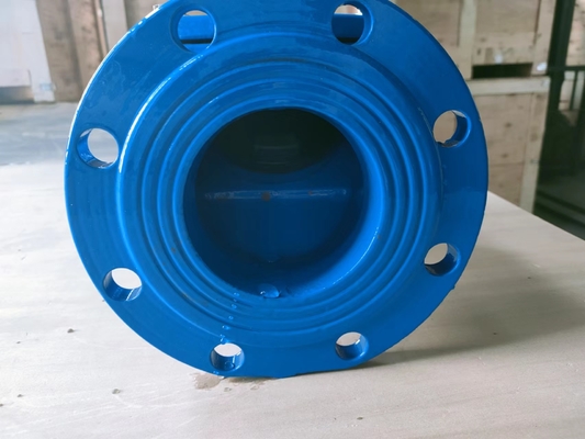 PN10 PN16 Van kiểm tra xoay mặt bích QT400 Van không quay trở lại cho đường ống nước thải
