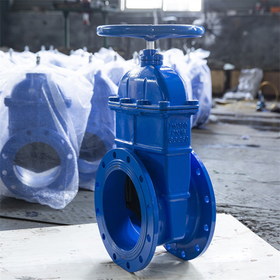 PN10 PN16 Van cổng nhiệt độ cao GGG50 Van cổng sắt dẻo Dn300