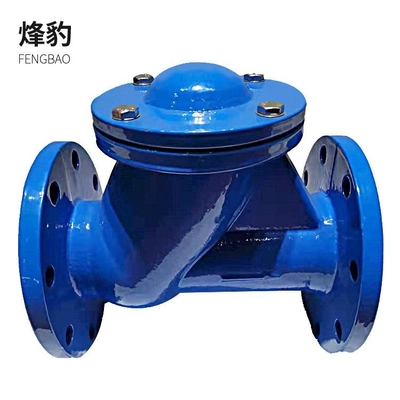 DIN3202 F6 Van một chiều bằng sắt dễ uốn cho đường cống 300mm Bộ lọc PN10 Y