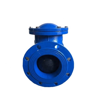 H44X-16Q Van một chiều bằng gang đúc Nodular Van một chiều cao su DN50