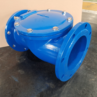 Van kiểm tra báo động ướt bằng sắt dễ uốn Loại mặt bích Van kiểm tra chống cháy DN50