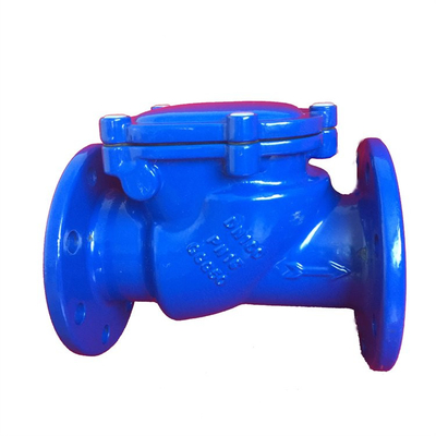 Van kiểm tra báo động ướt bằng sắt dễ uốn Loại mặt bích Van kiểm tra chống cháy DN50