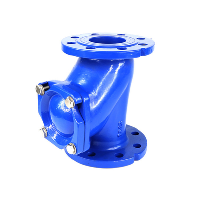 Van kiểm tra bi QT450 DN80 Loại mặt bích Gang DN150 PN16 Cao su đàn hồi