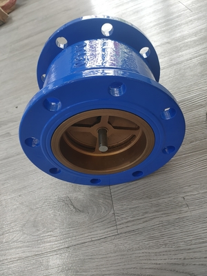 Bộ giảm âm QT450 Loại mặt bích Van không hồi lưu Silencing nước thải PN10 PN16 Sắt
