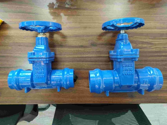 Kết nối mặt bích bằng tay Van cổng sắt dễ uốn DN50-DN300 không rỉ sét