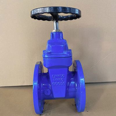 Ggg50 Dn100 Sắt dễ uốn Din F4 Van cổng ngồi đàn hồi Không rỉ sét