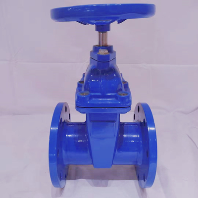 DIN F4 PN16 GGG40 Van cổng gốc không tăng Van cổng ghế cao su