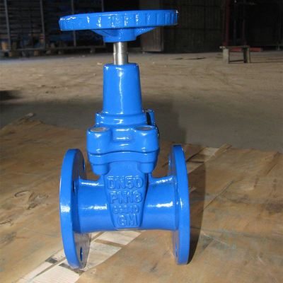 BS5163 GGG50 Van cổng phớt mềm PN16 Sắt dễ uốn DN100 DN150