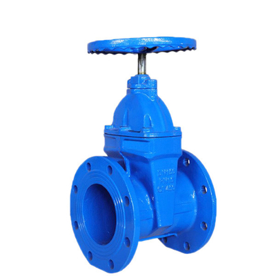 Thân sắt không tăng màu xám Qt450 Pn16 Van cổng gang W / Nêm cao su