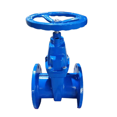 Van cổng kết thúc mặt bích bằng thép carbon bằng sắt dễ uốn PN16 DN150