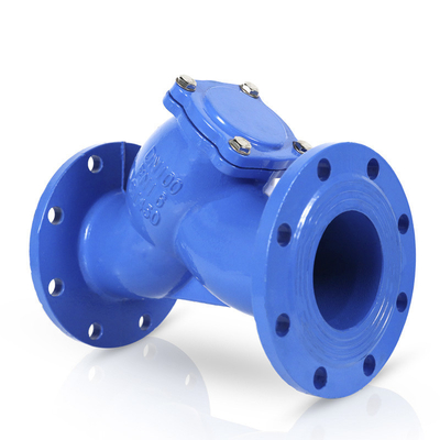 DIN/BS DN100 Pn10 Pn16 Duxtile Cast Iron DIN3202 F1 Flanged Y Strainer