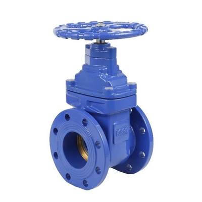 PN10 / PN16 Cast Iron Soft Seal Flange Gate Valve Để điều khiển dầu hơi nước